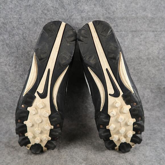 Nike Shoes Mens 11 Baseball Cleats Keystone 3/4 Black Leather Sport Athletic main image 6